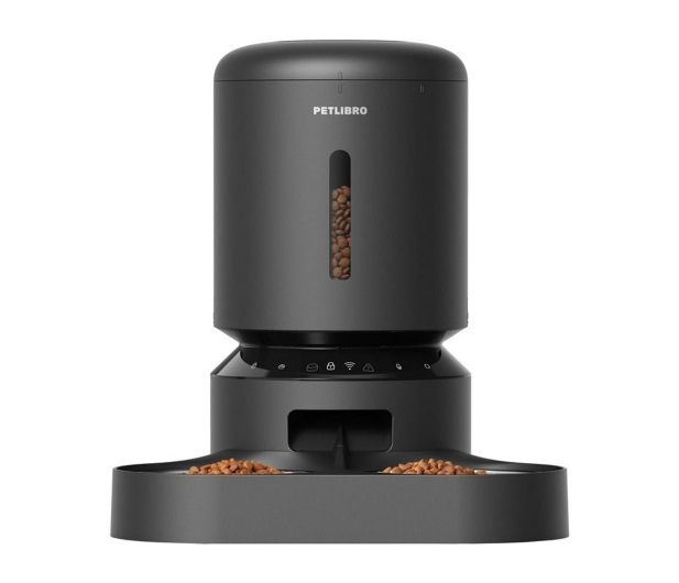Petlibro DOZOWNIK KARMY GRANARY Z PODWÓJNĄ MISKĄ, WIFI, 5L(CZARNY) - 1515032 - zdjęcie 2